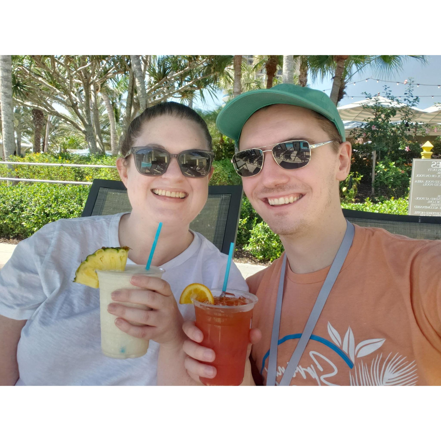 Jane as a plus-one to the AChemS Conference in Bonita Springs, FL