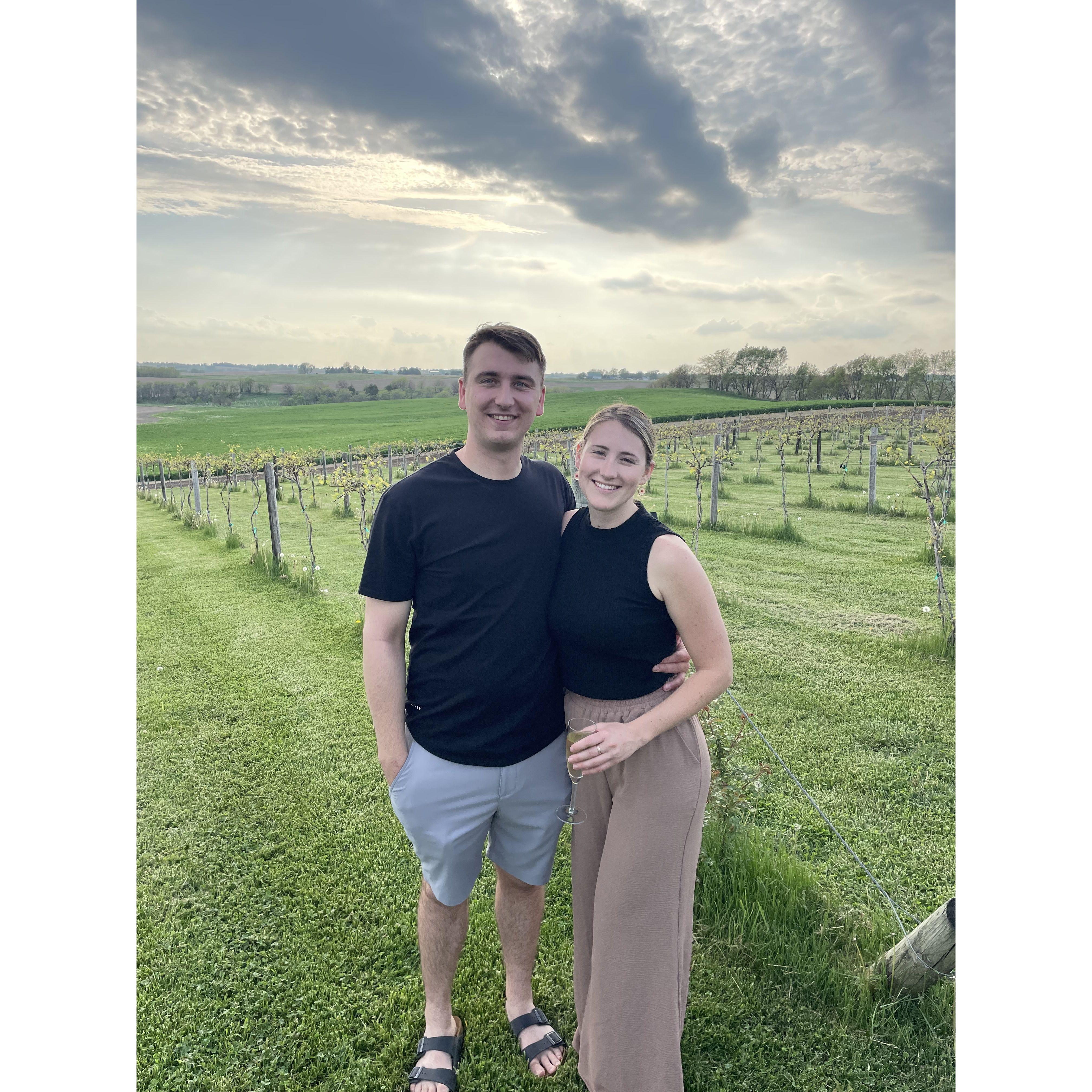We celebrated Rachael's completion of a Master of Science in Sustainable Management. May 2023.