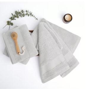 Set Of 4 Bathroom Hand Towels, 100%Cotton