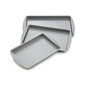Set of 3 Non-Stick Baking Sheets