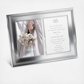 Grosgrain Double Invitation Frame