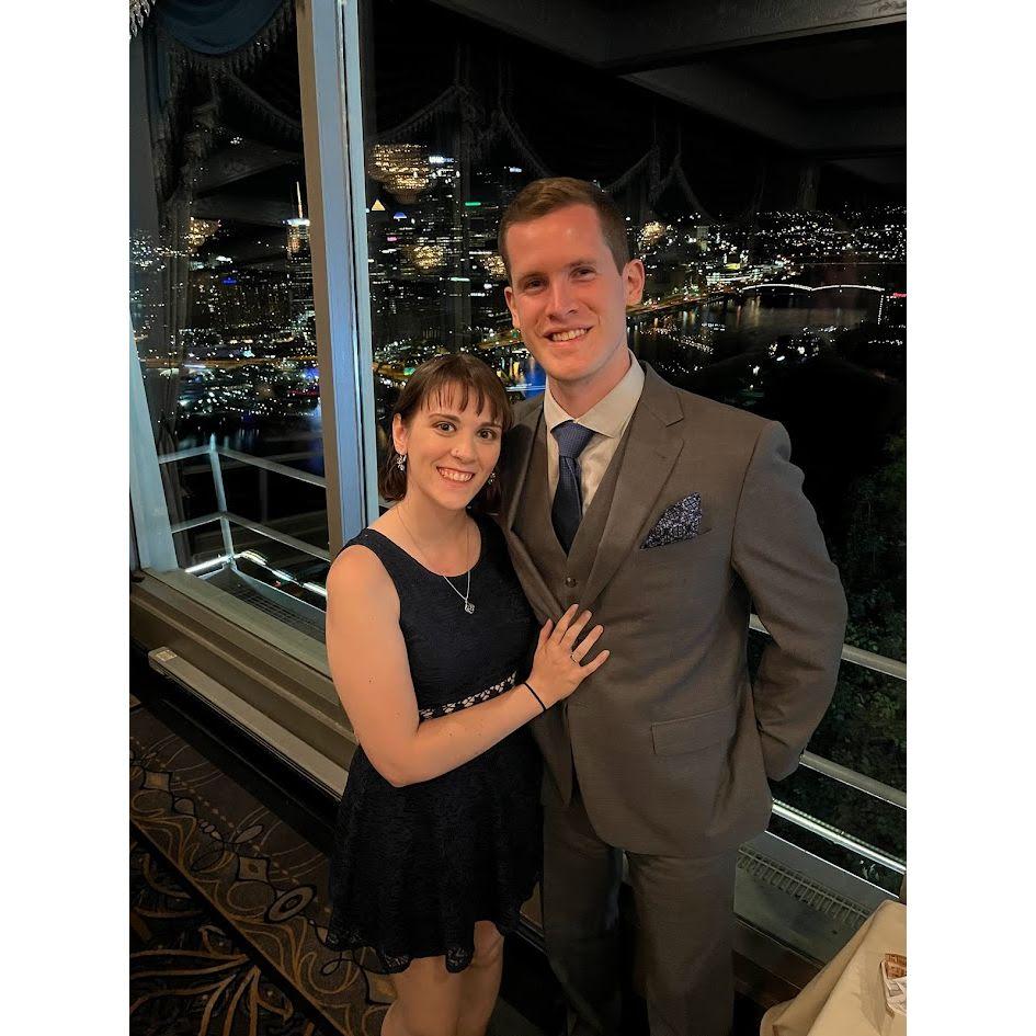 First year anniversary dinner!