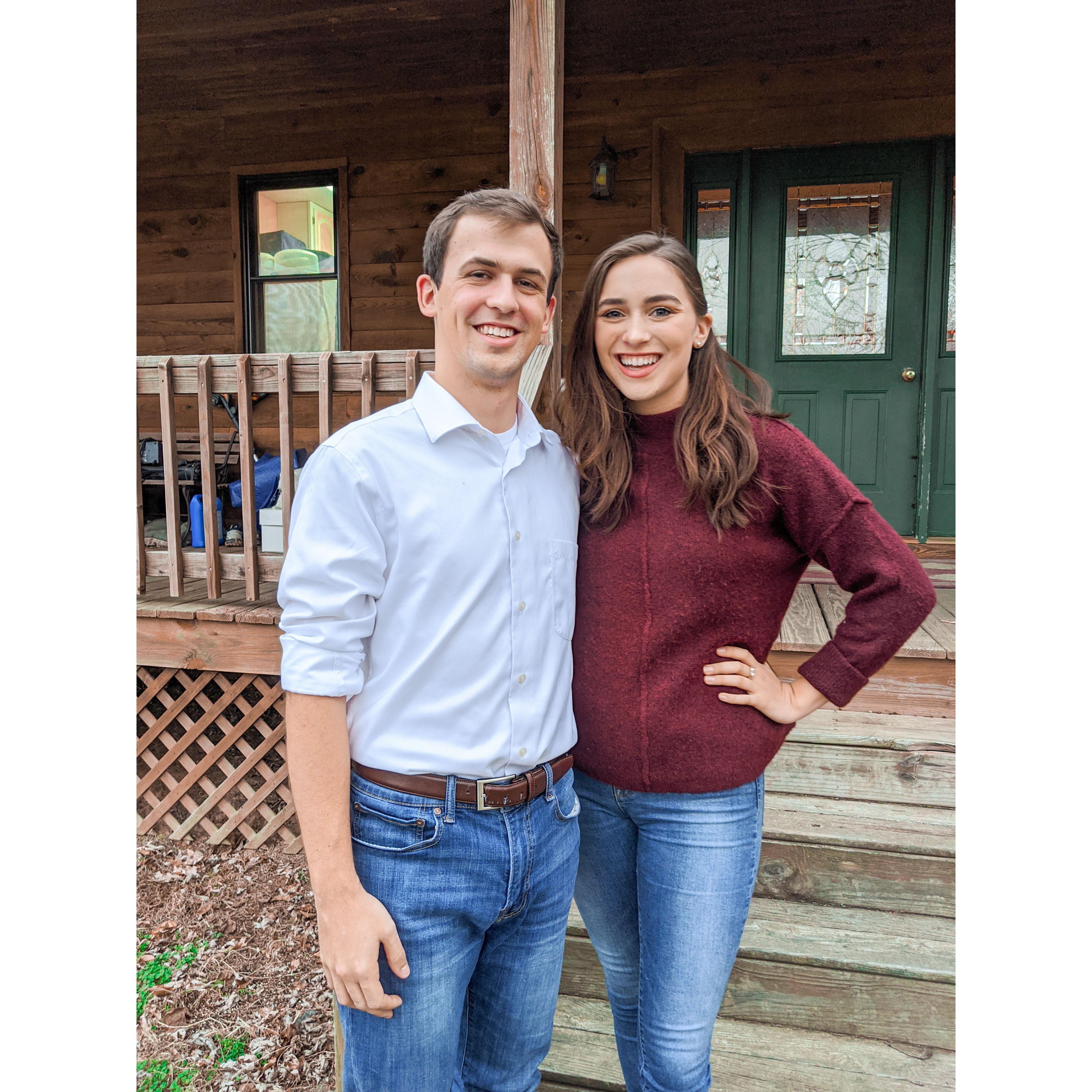 Elizabeth's first Christmas in KY with the Wells family