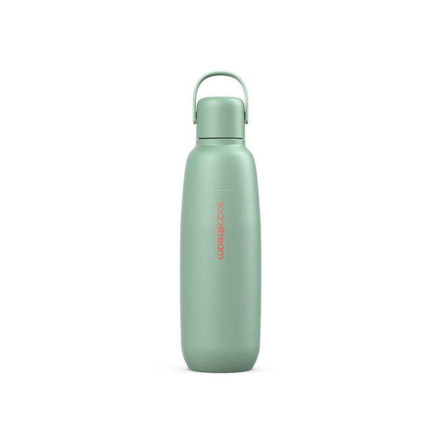 SodaStream 31 fl oz Metal Water Bottle Mint: BPA-Free, Dishwasher-Safe, Portable Drinkware for Hot or Cold Beverages