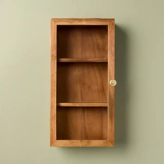 Wall Mounted Wood Display Box - Hearth & Hand™ with Magnolia