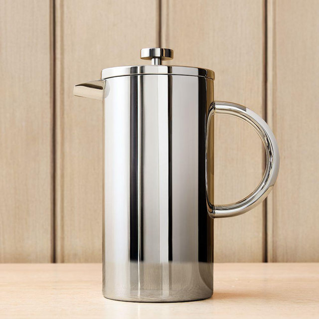 Emma Chamberlain Stainless Steel French Press