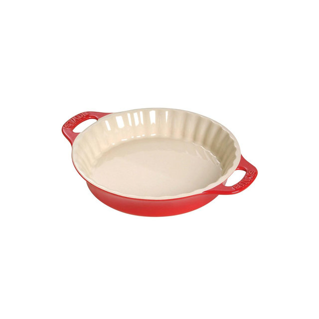 Staub Ceramic 9-inch Pie Dish - Cherry