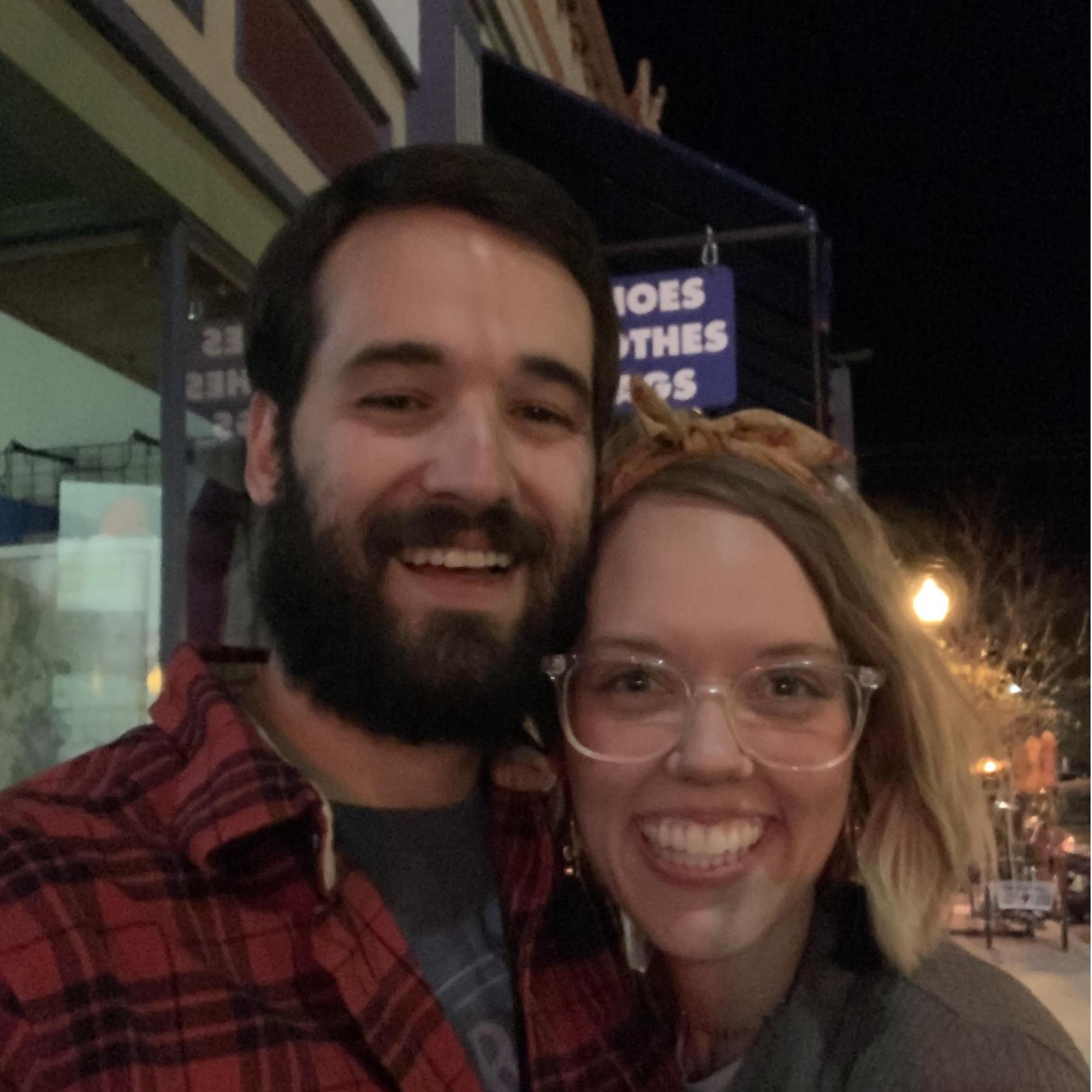 Our first photo together!