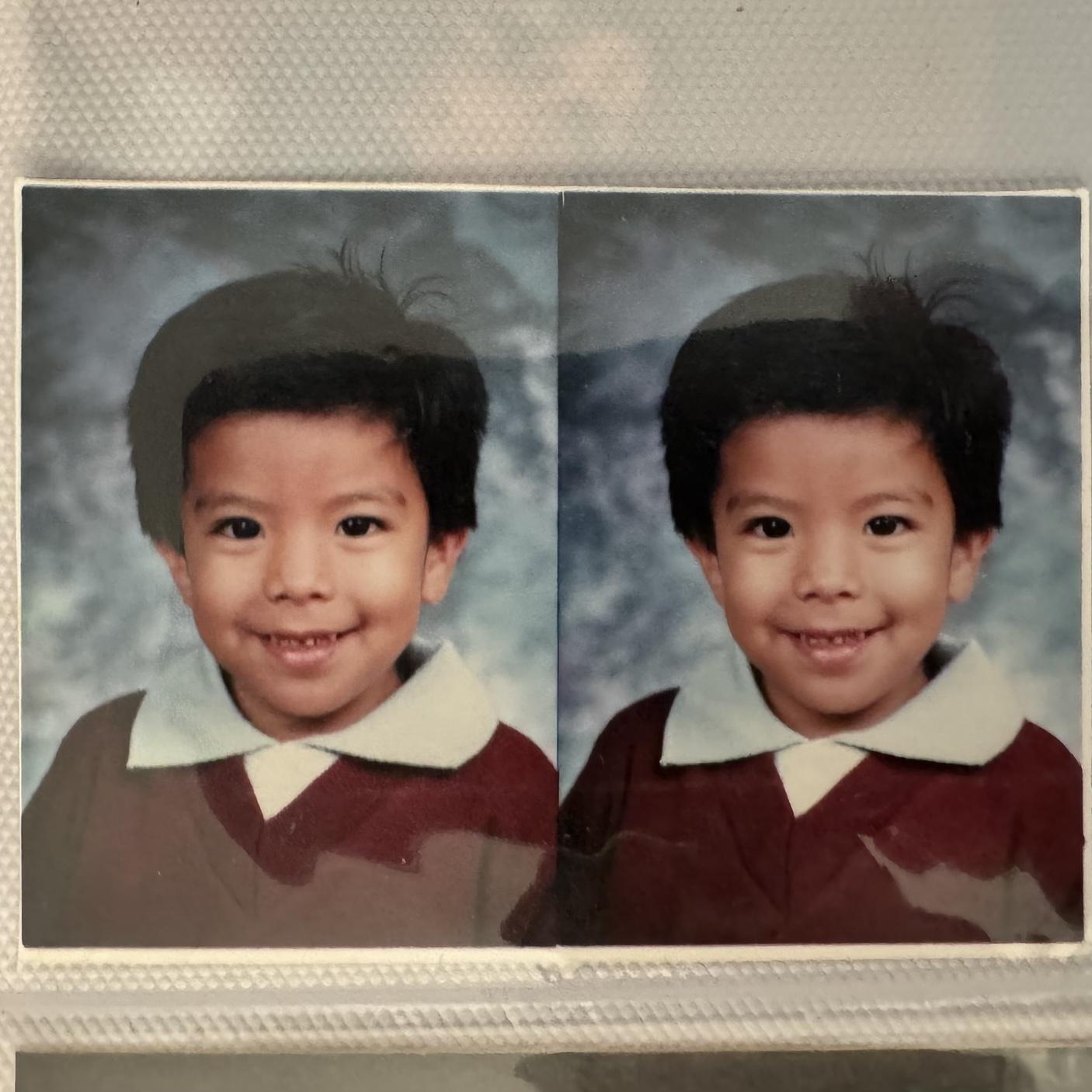 What a charmer school boi Sam! 🧸
