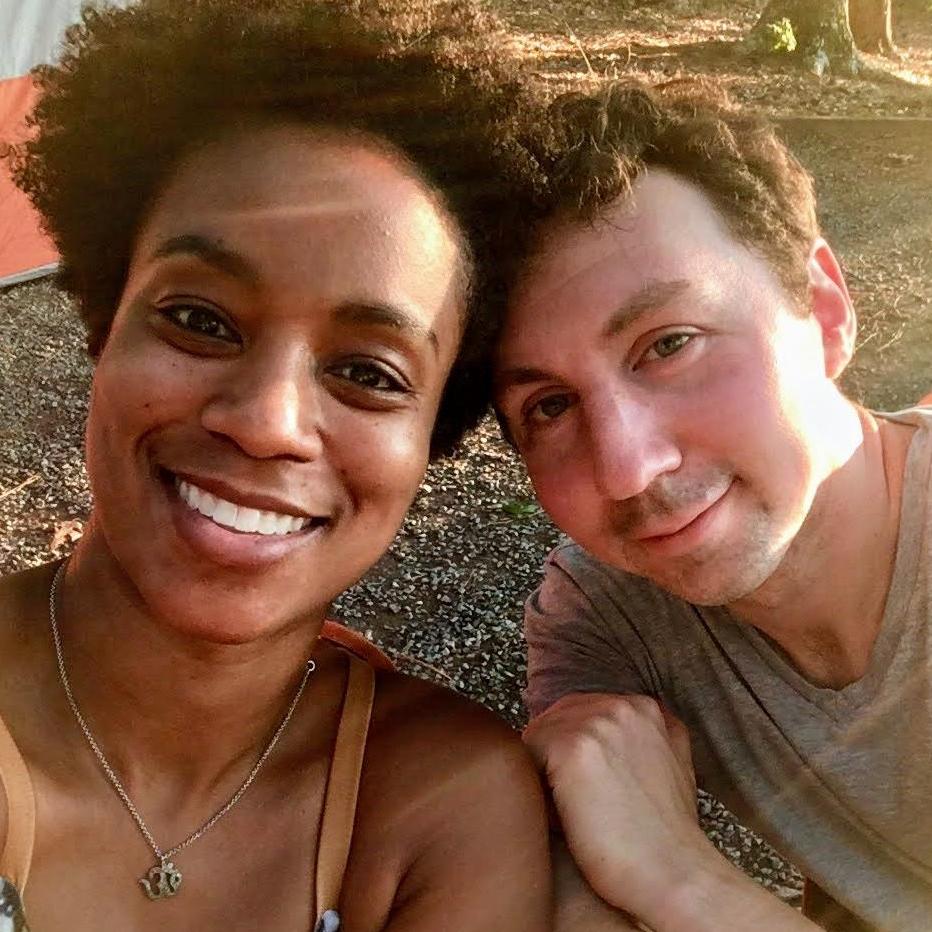 Our first camping trip together for Sydney's birthday (July 2020)