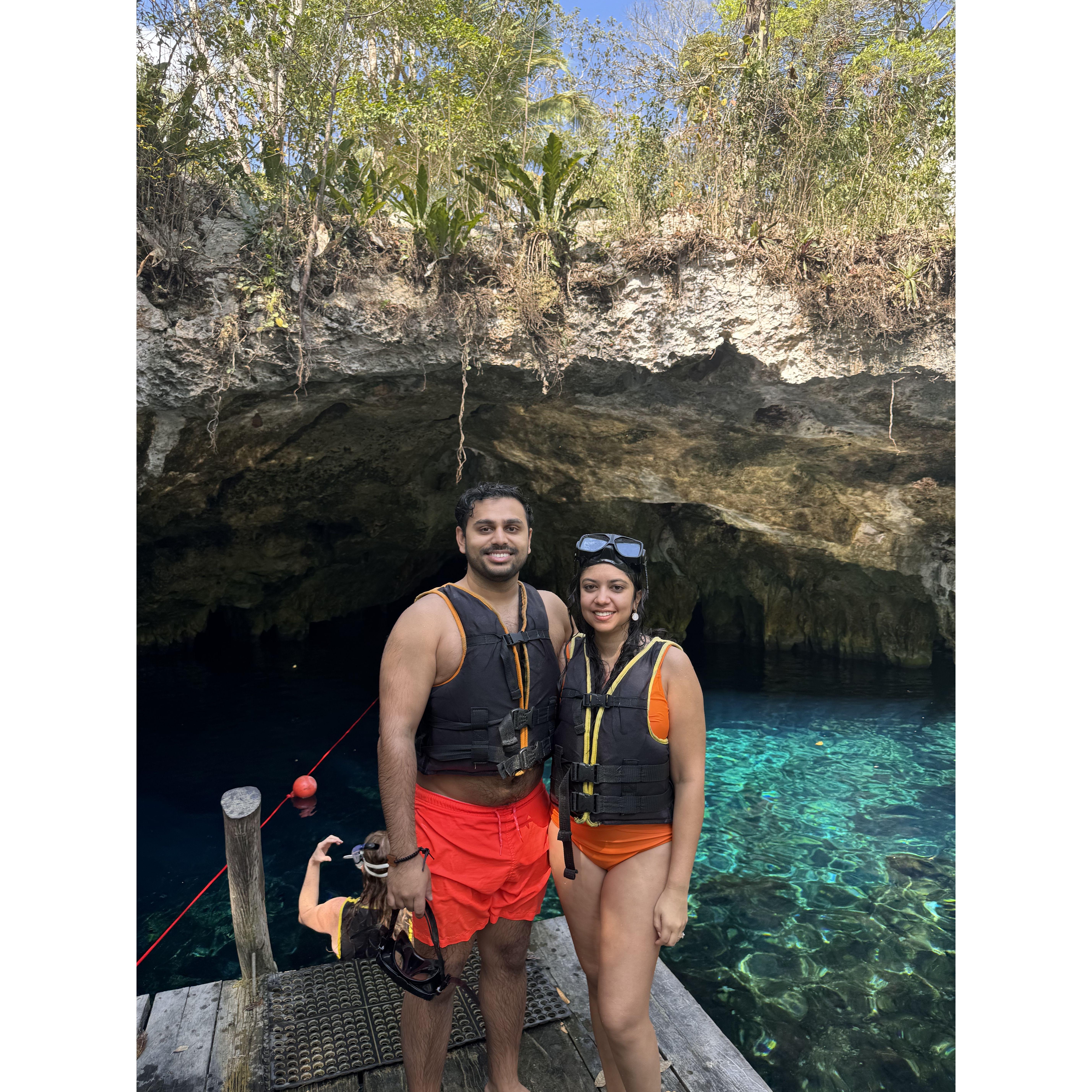 A beautiful cenote in Tulum!