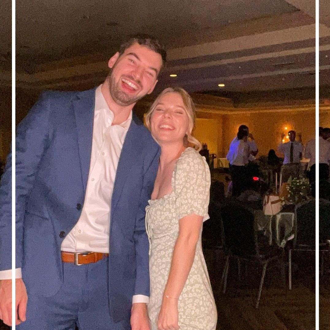 When we celebrated my best friend's wedding.