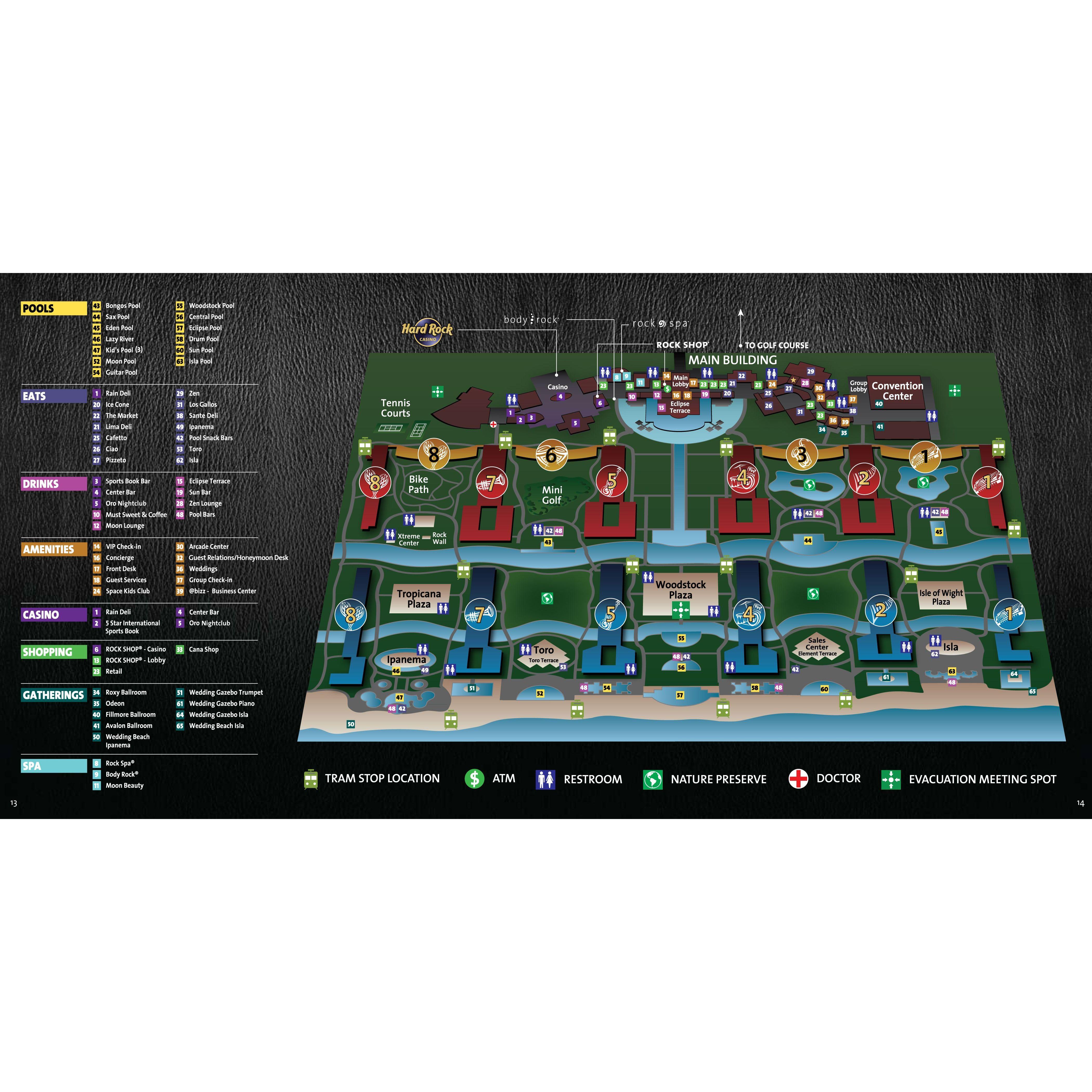 Resort map