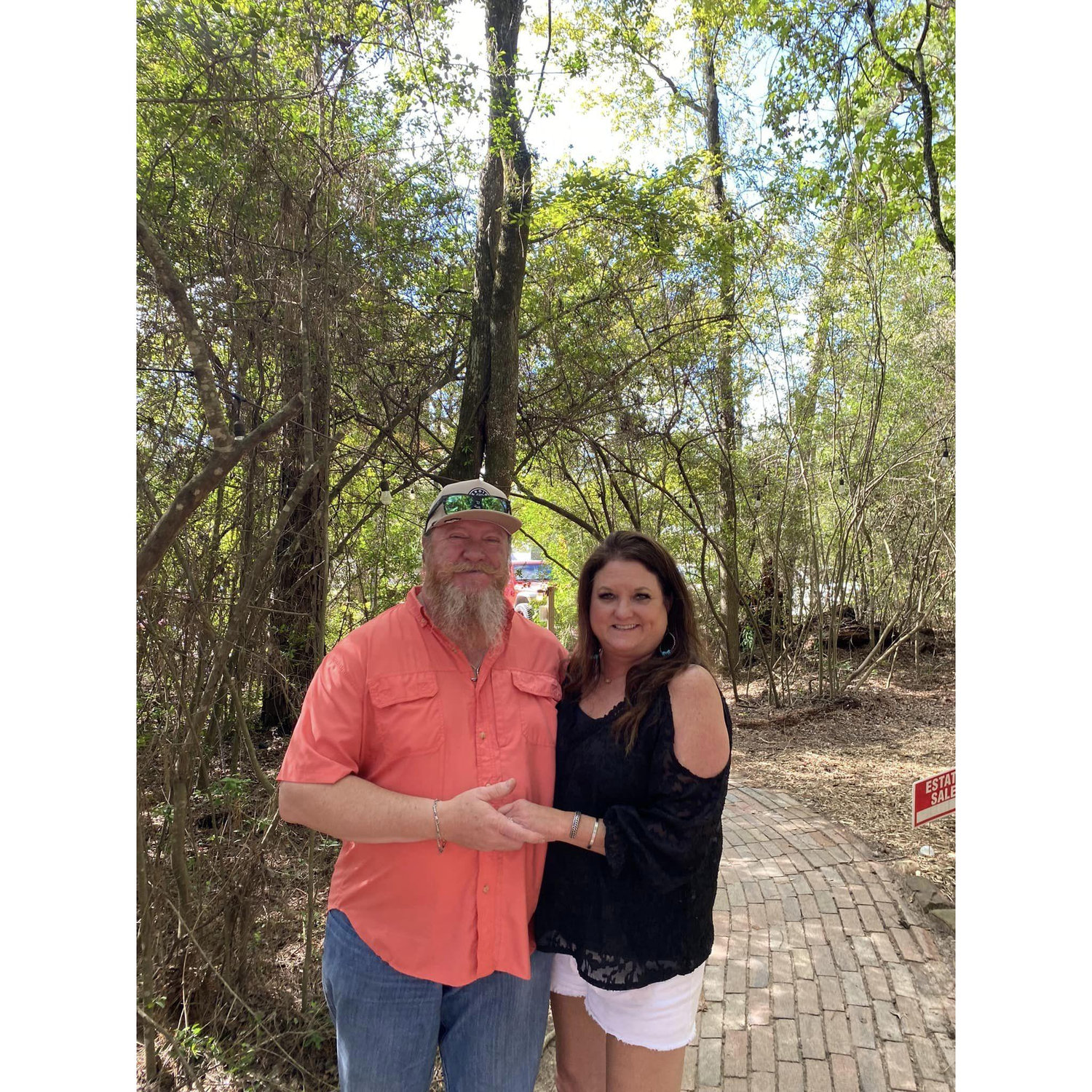 Great lunch at The Treehouse restaurant in Magnolia, Tx