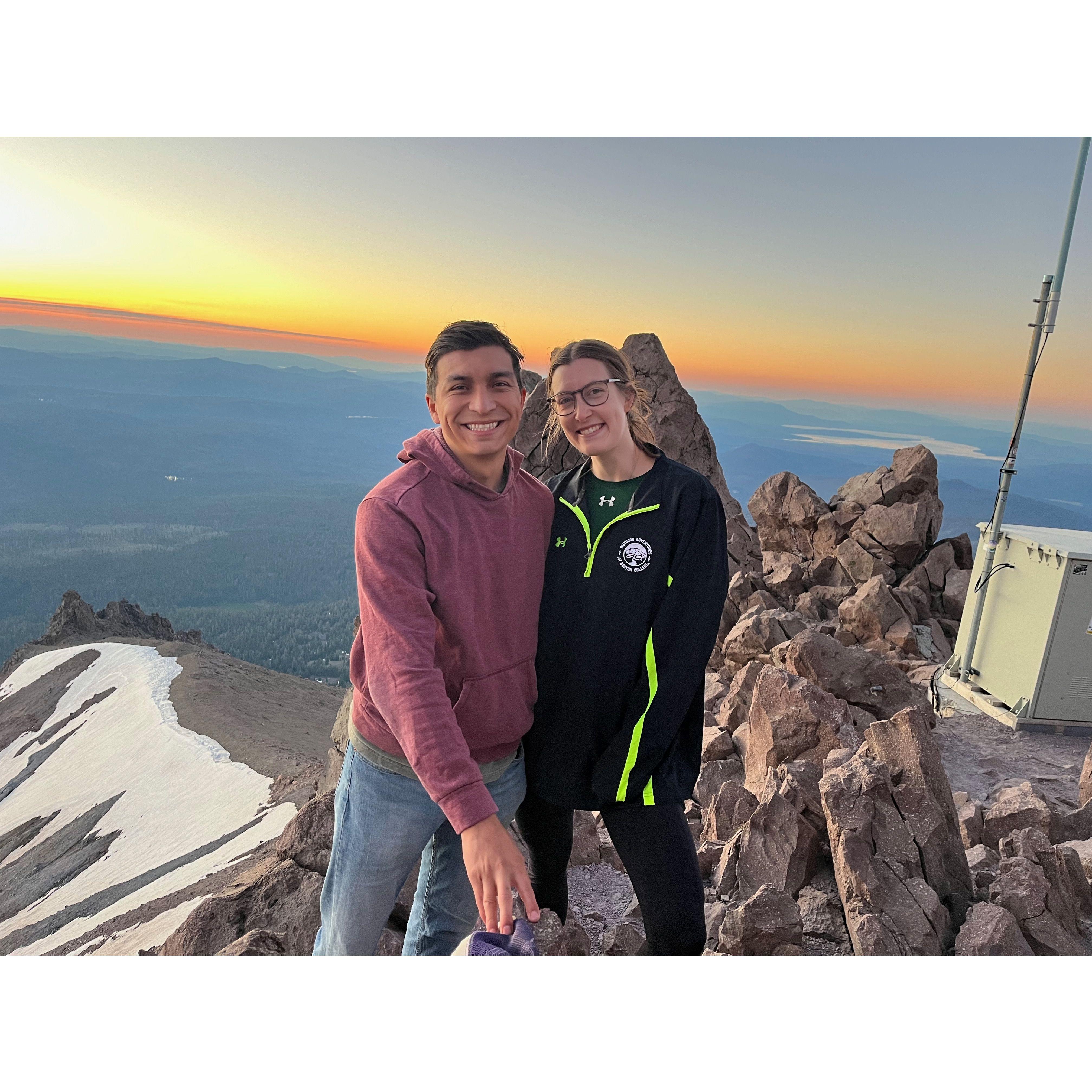 Sunrise hikes in CA, spring 2024