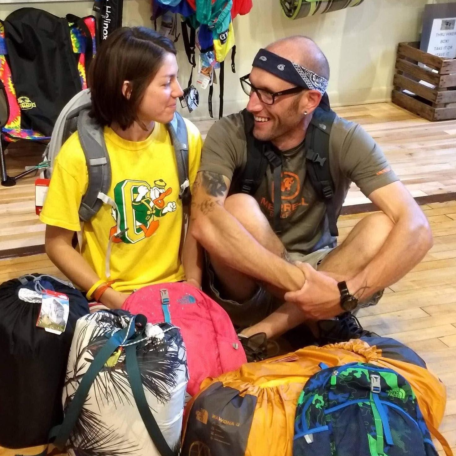 About a week into dating, Kaila won a Northface family package, and invited me to take a picture with her as her family.
