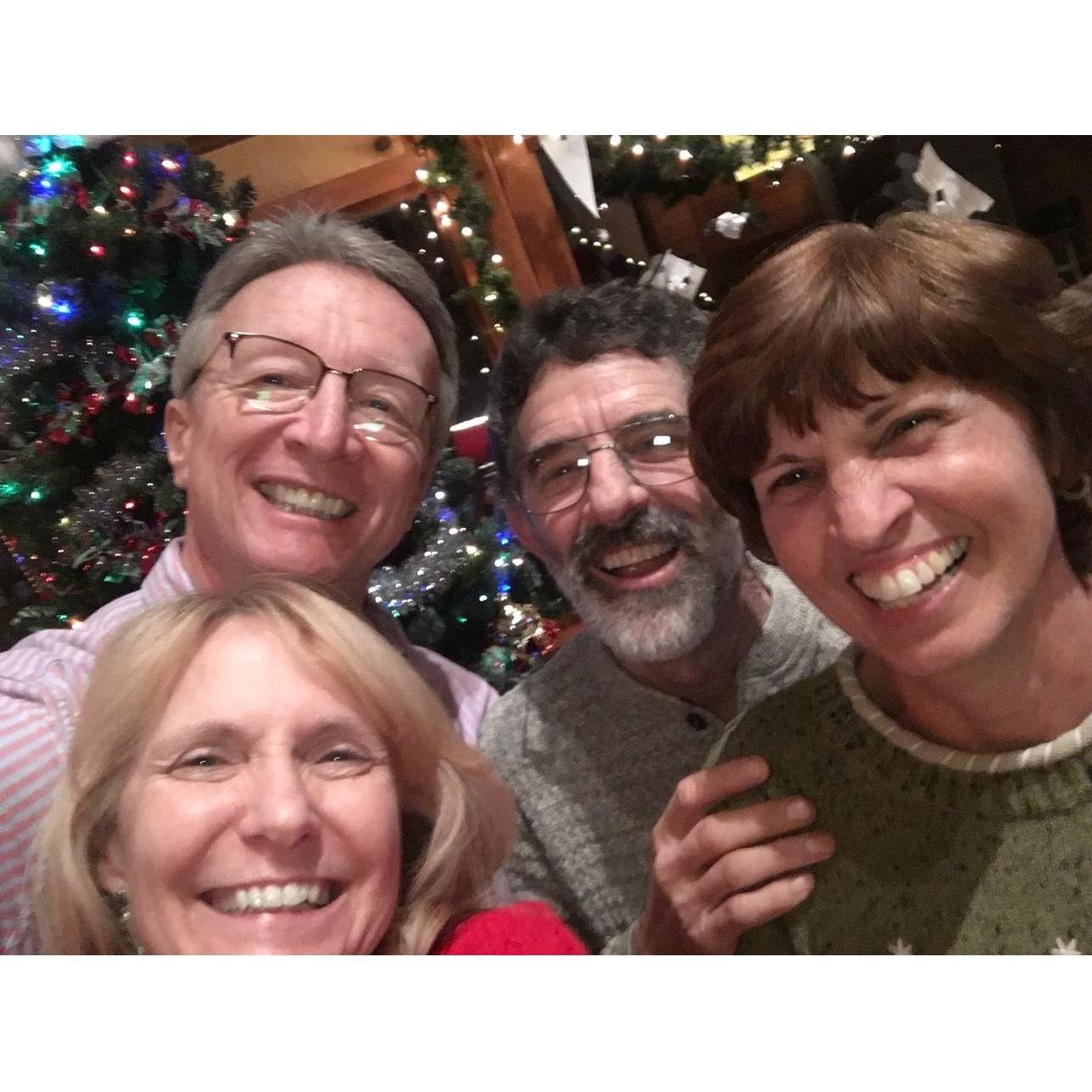 Our friends, Dave and Annette, who brought us together.