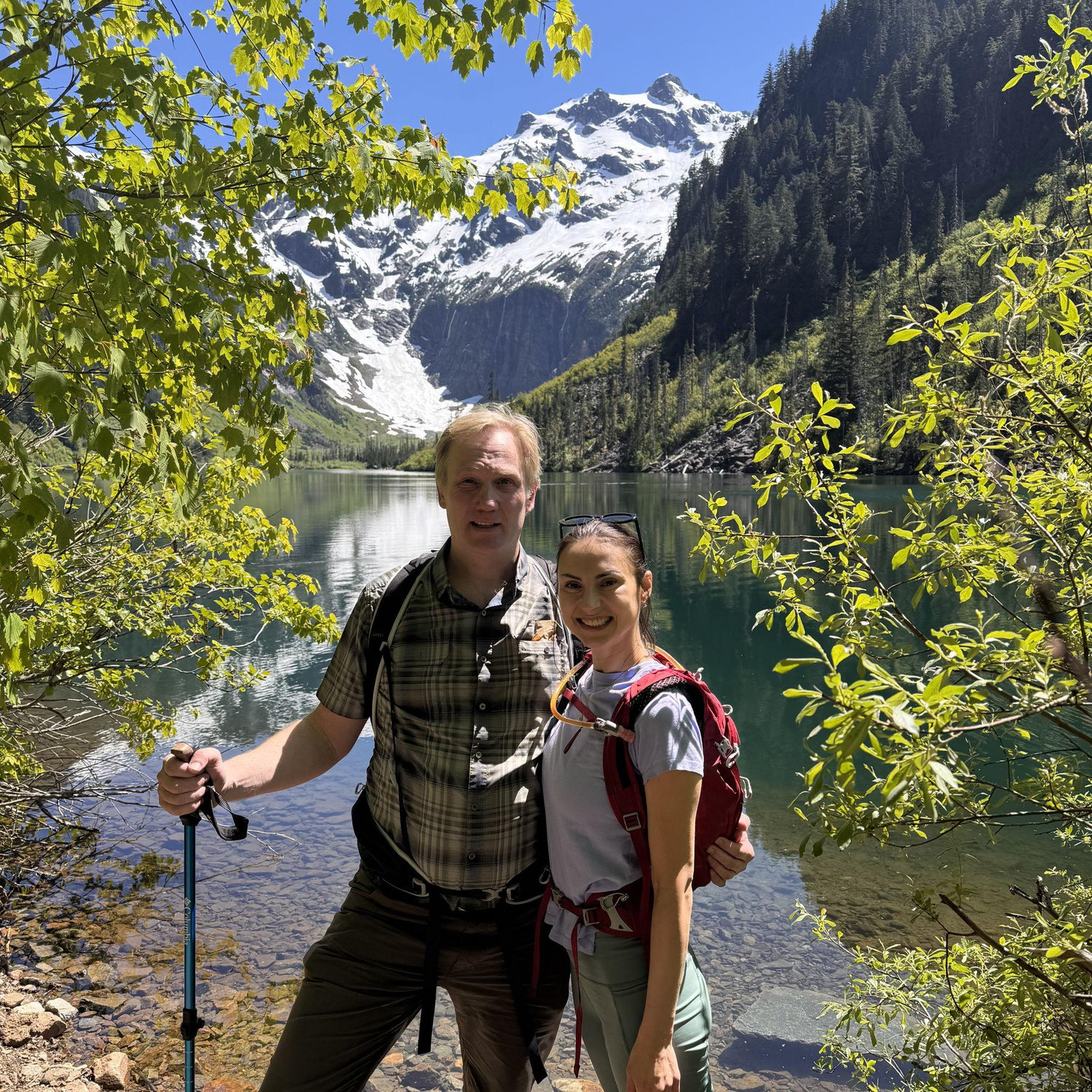 Two hearts, one trail, endless views.