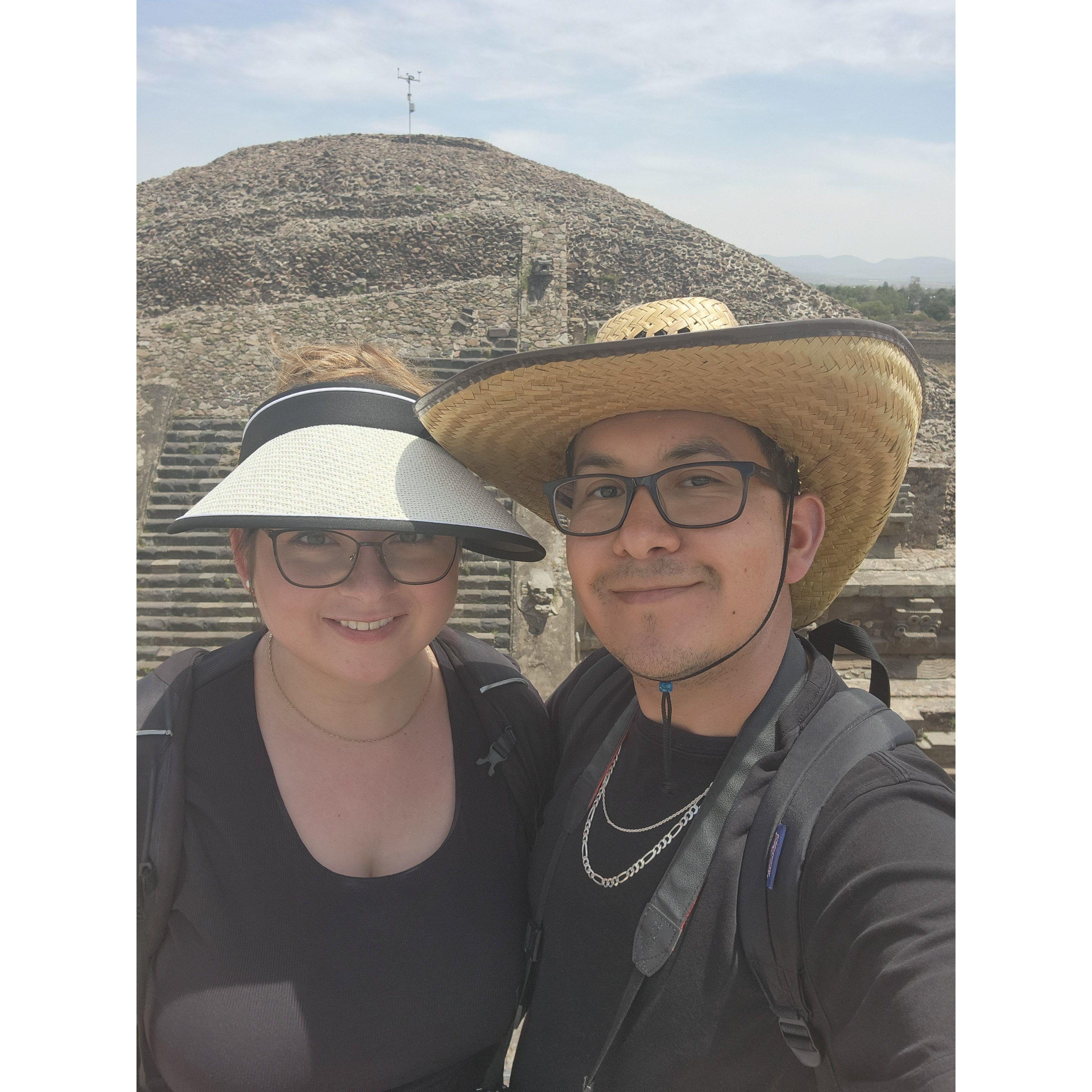 Visiting Teotihuacan