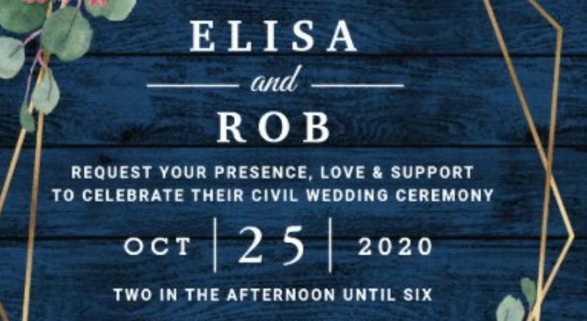 The Wedding Website of Elisa López and Rob Moore