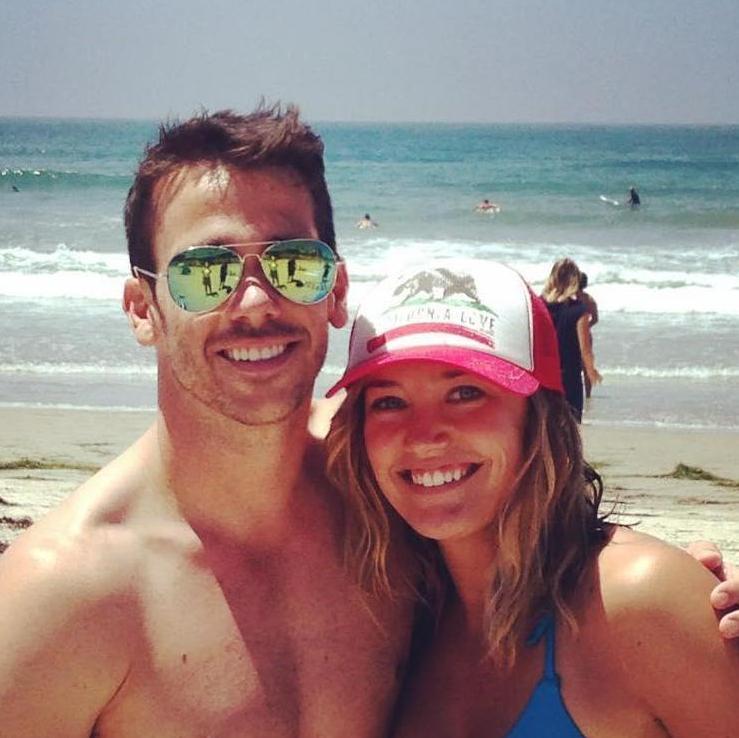 One of Mick's first trips to visit Linds in San Diego☀️