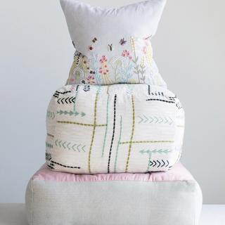 Bungalow Lane Cotton Pouf