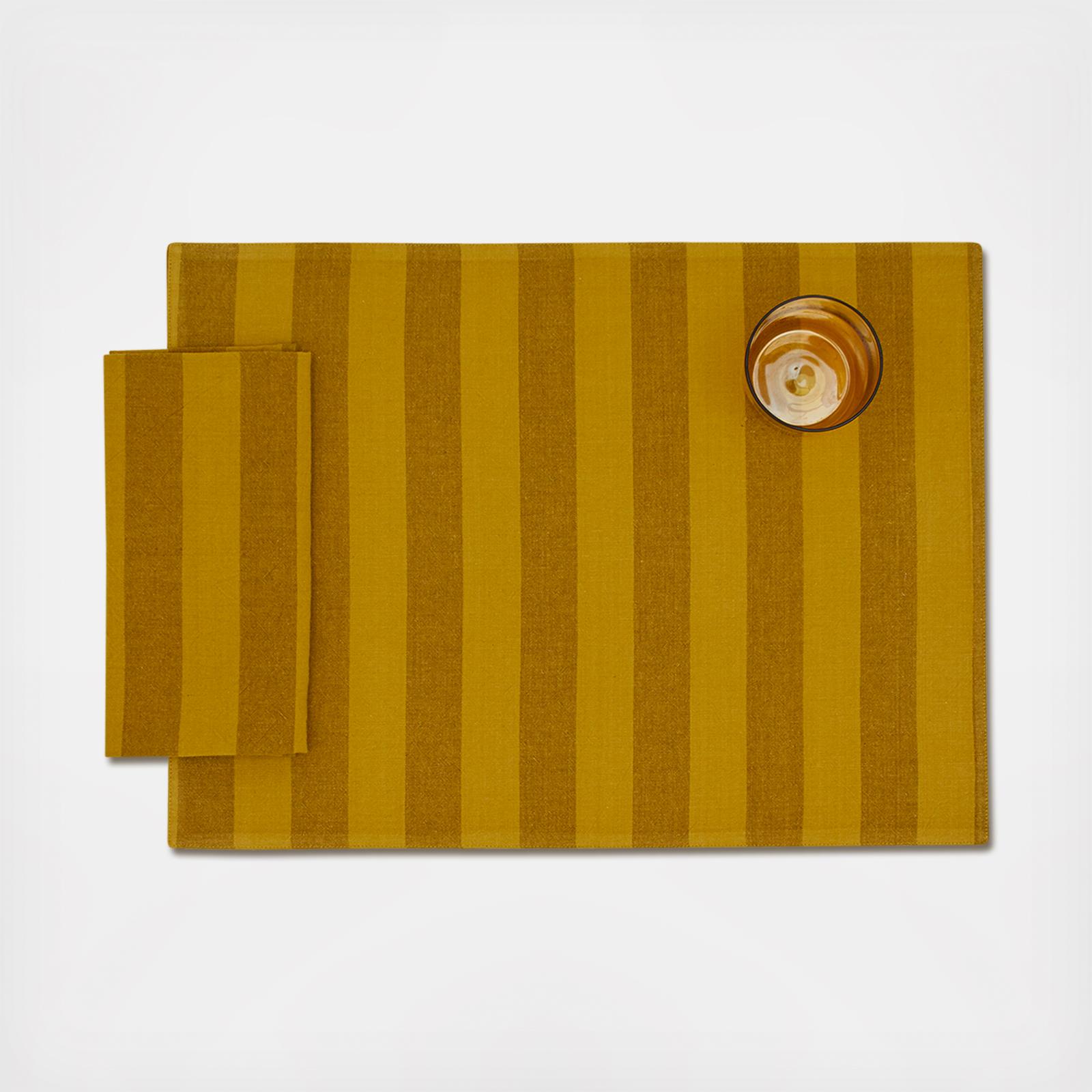 Essential Striped Placemat, Set of 4 - Thumbnail 3