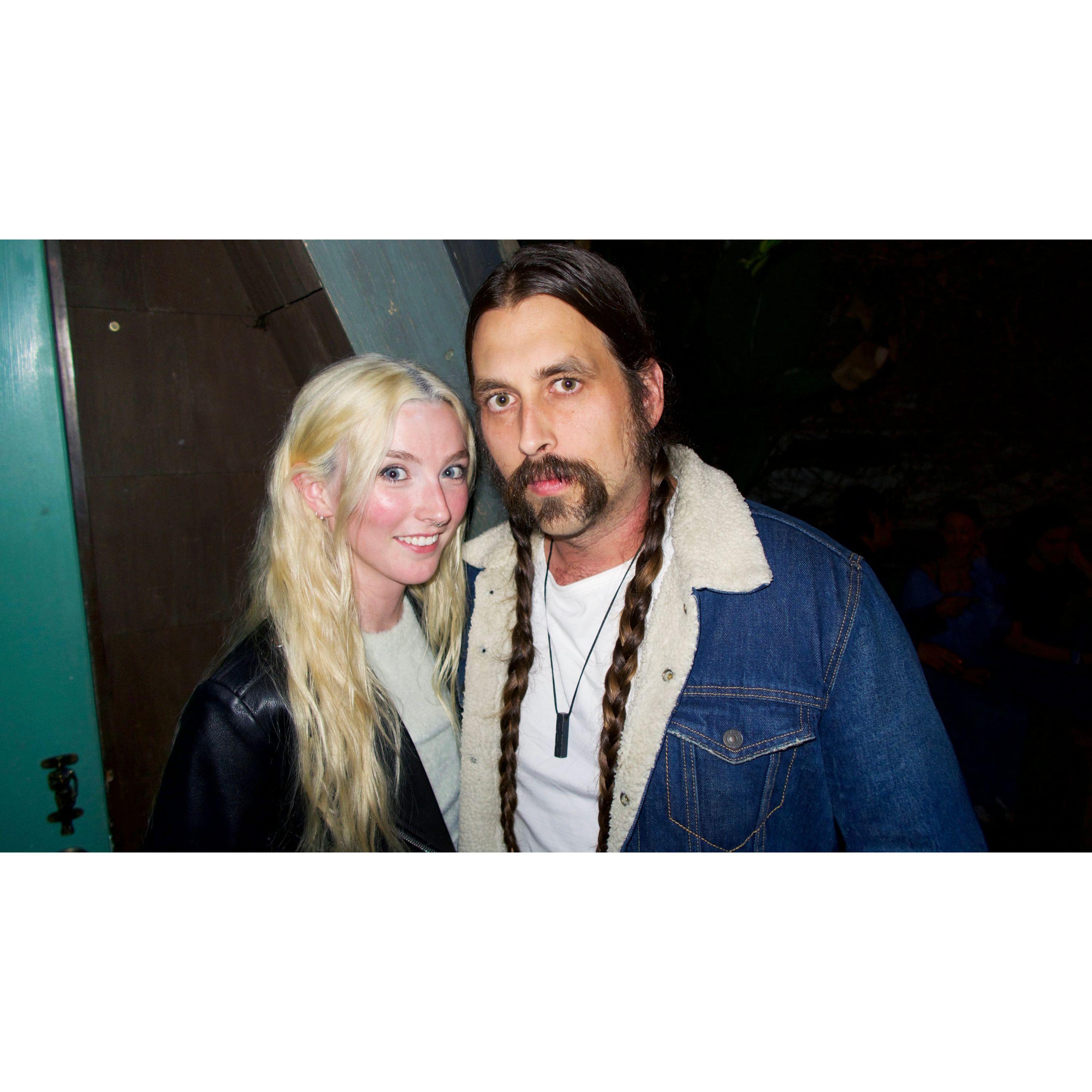 out & about with friends at tenants of the trees in silver lake, ca