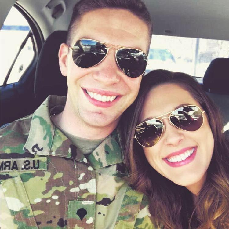 Saying goodbye before he left for Egypt for a year!