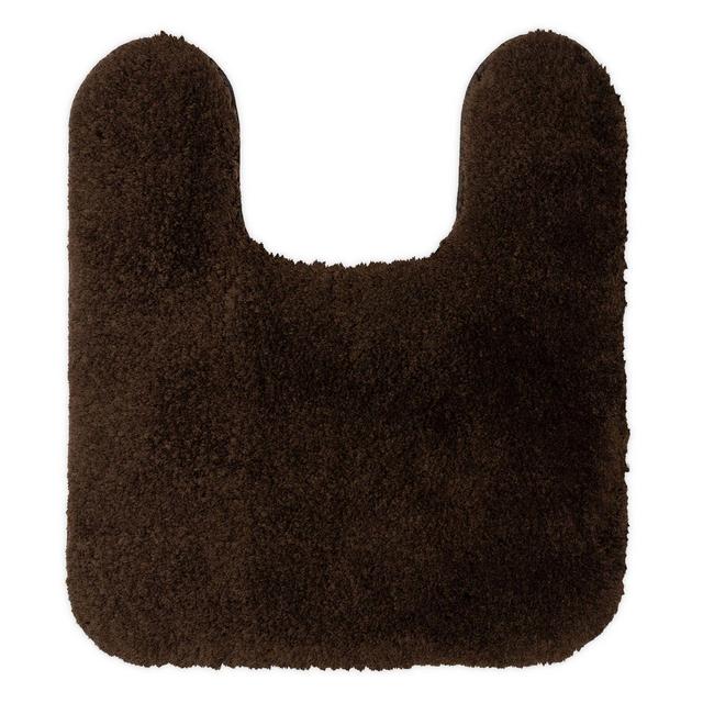 Wamsutta® Aire 21" x 24" Contour Bath Rug in Chocolate