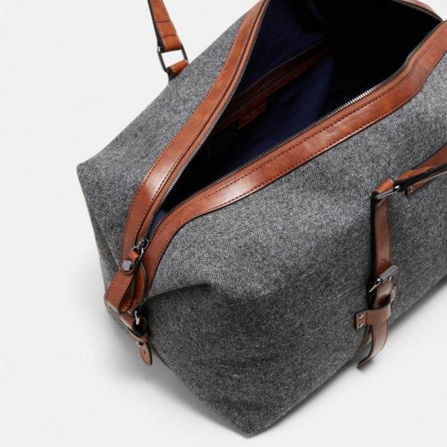 Wool Blend Weekend Bag - Ted Baker