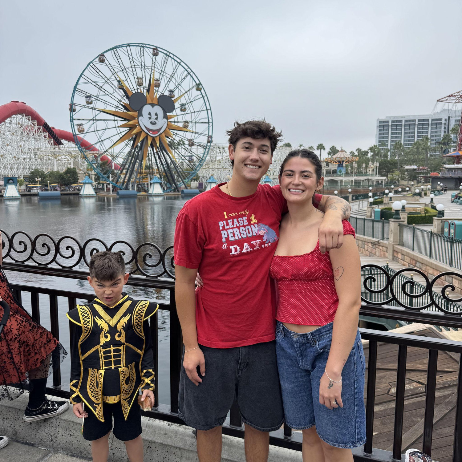 First time going to Disneyland together.