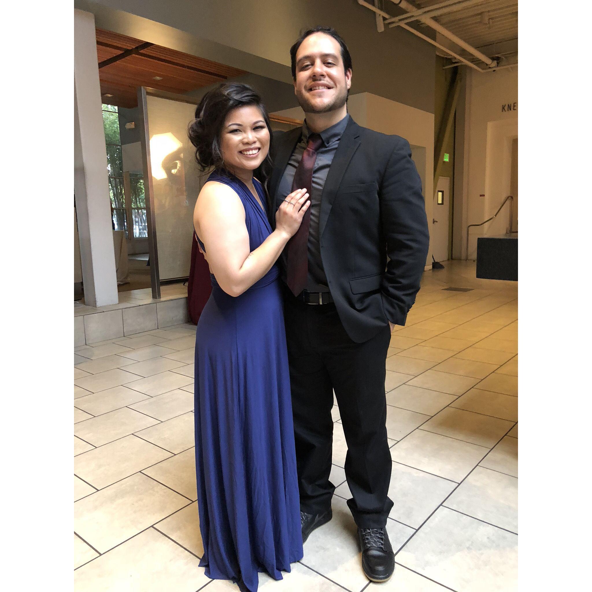 Wedding fire. Circa 2018.