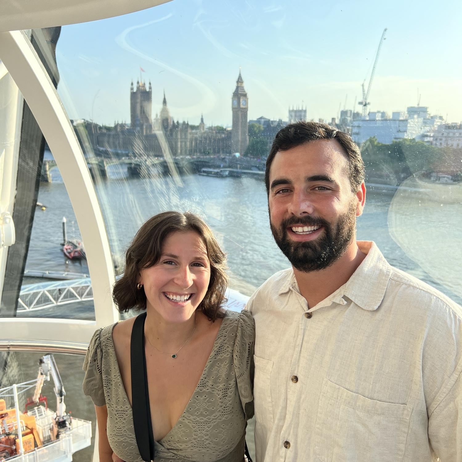 On the London Eye - Summer 2024