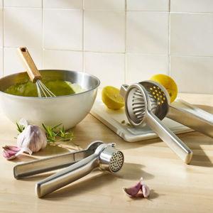 Stainless Steel Lemon Squeezer & Garlic Press - Figmint™