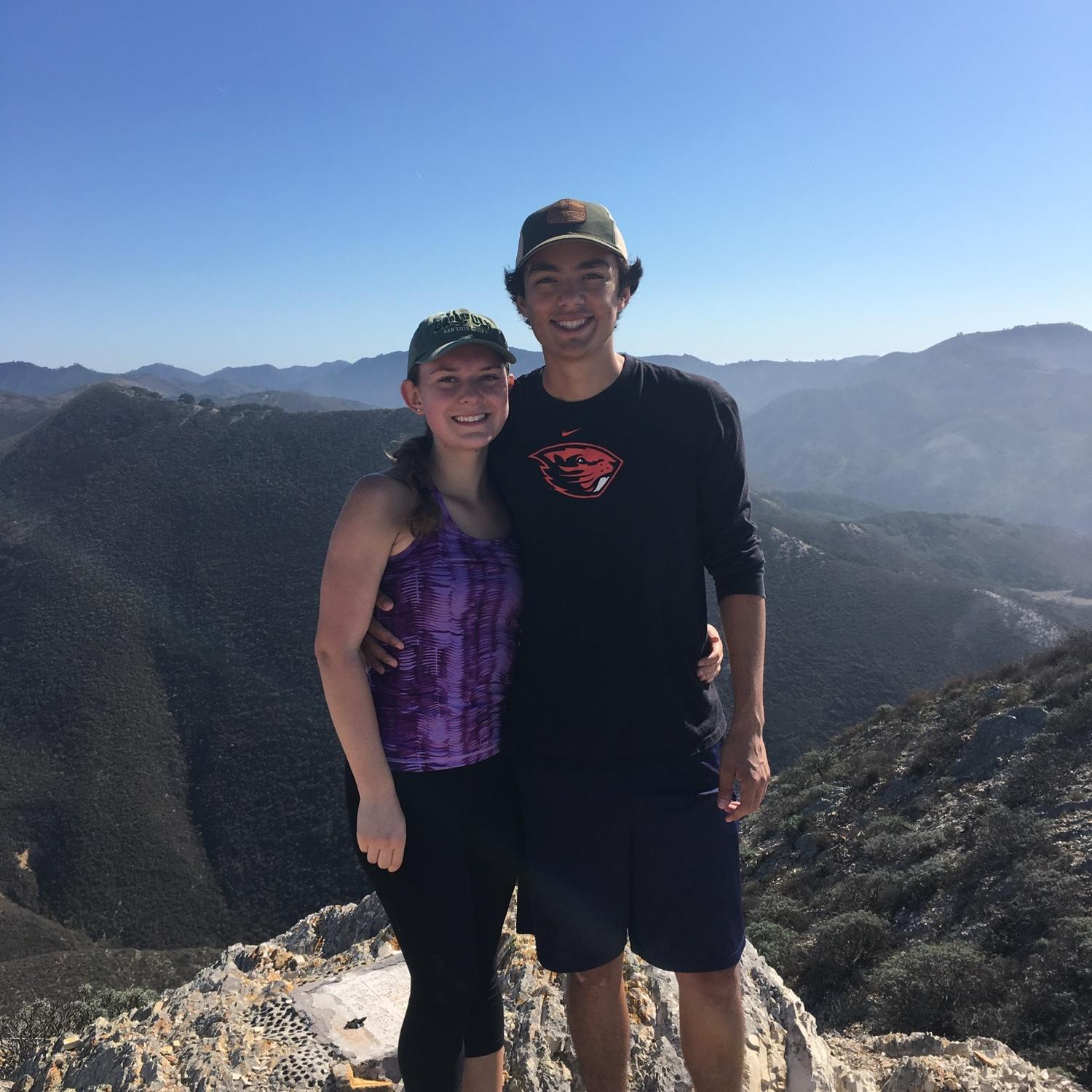 Hiking in Montaña de Oro State Park, circa 2016! One of the many hikes we enjoyed while attending Cal Poly.