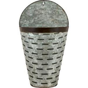 Red Shed Olive Wall Basket
