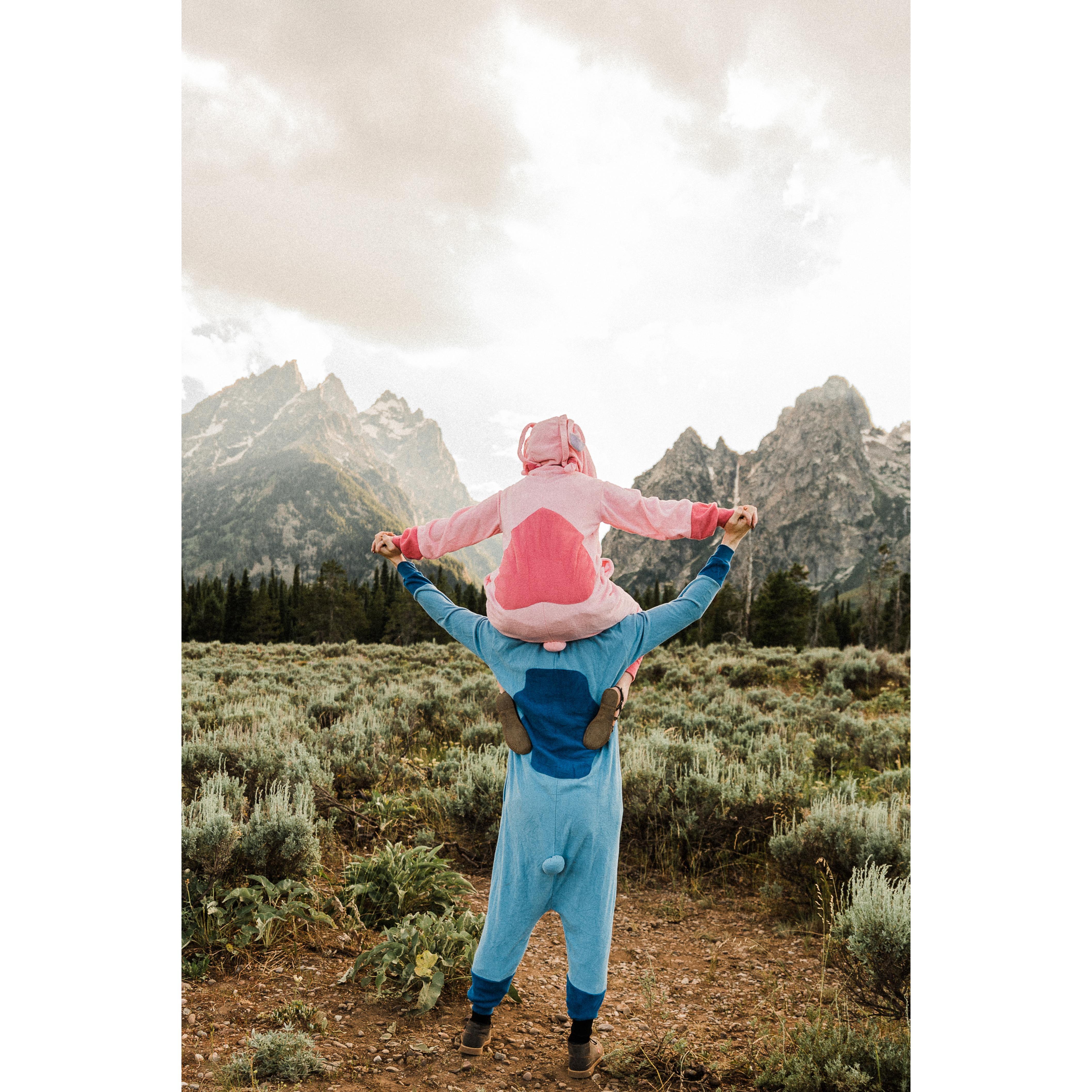 Part of our engagement session at the Grand Tetons.