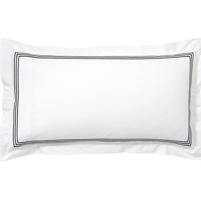 Grand Organic Percale Sham, King, Midnight