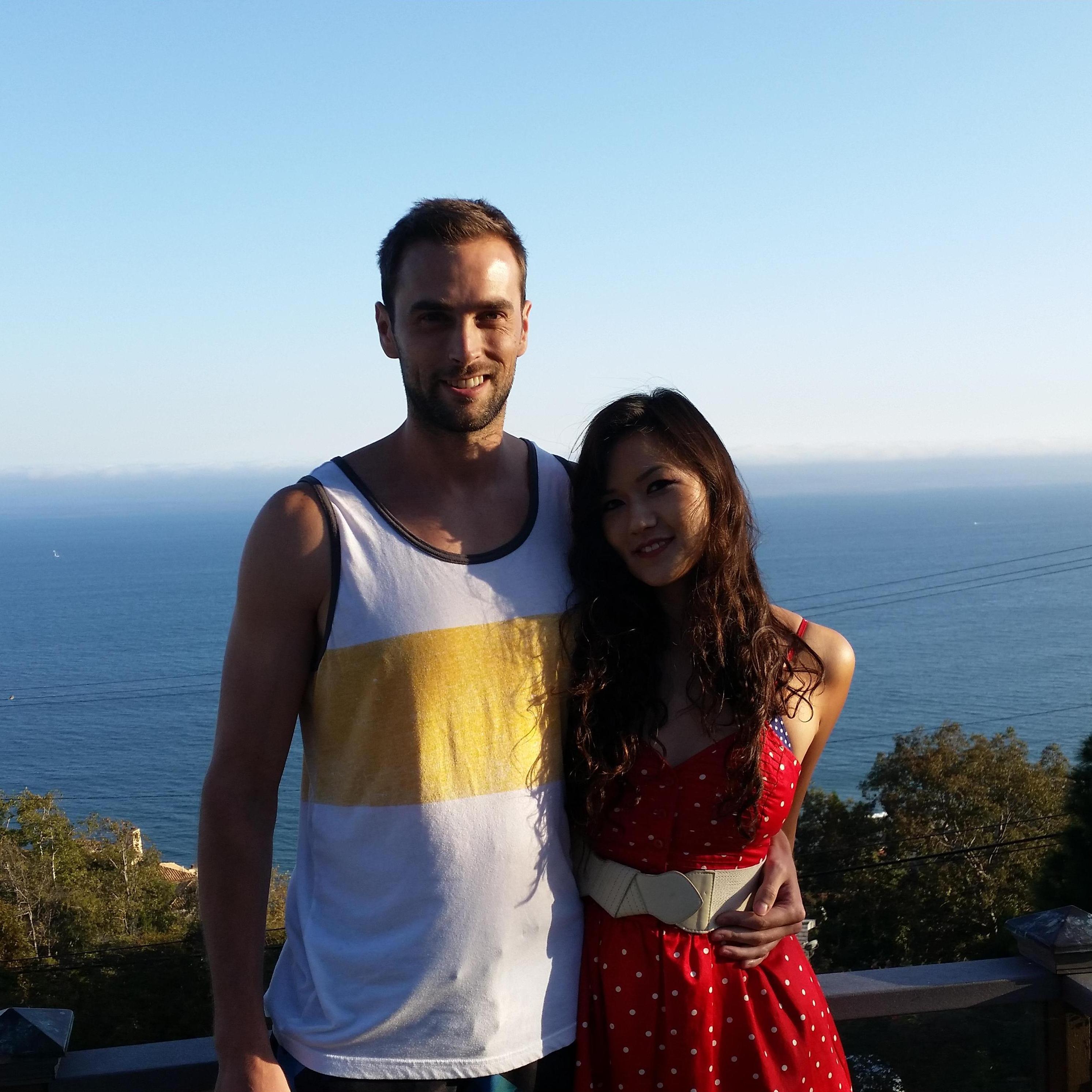 Our first picture together (and Instagram official) after 2 months of dating.