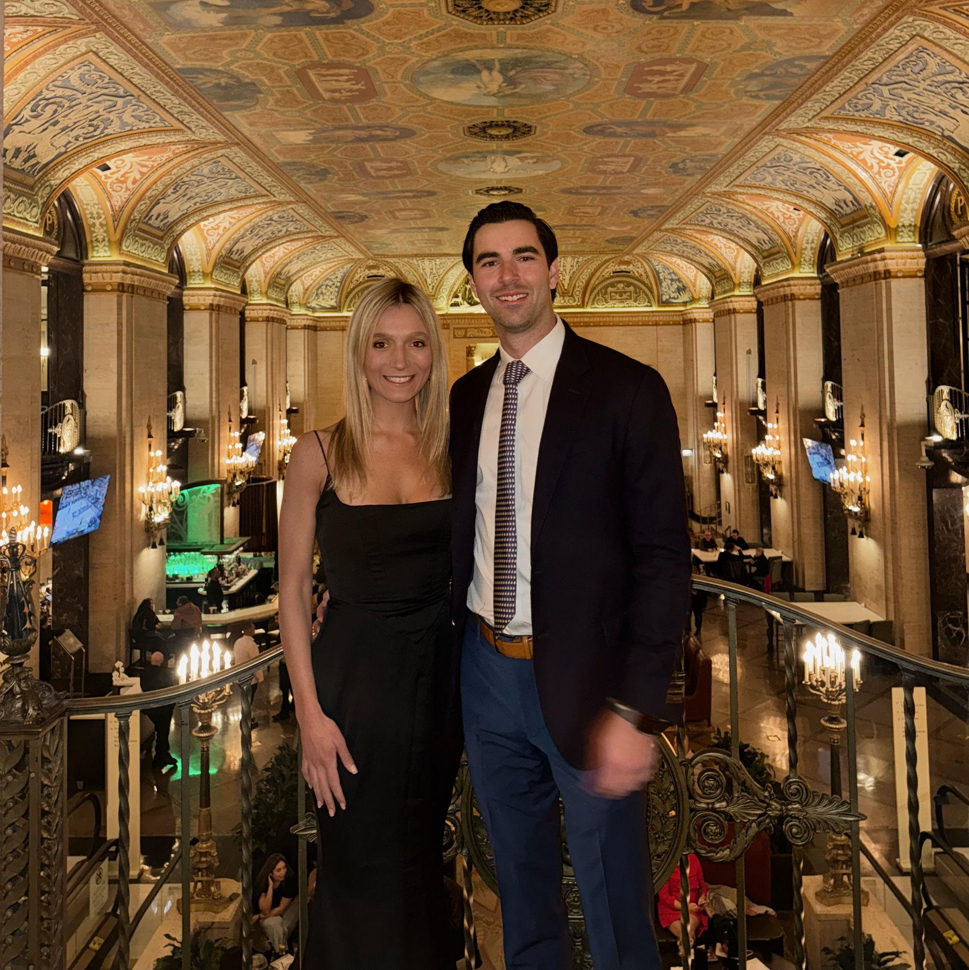 Photo from medical school prom, year three!