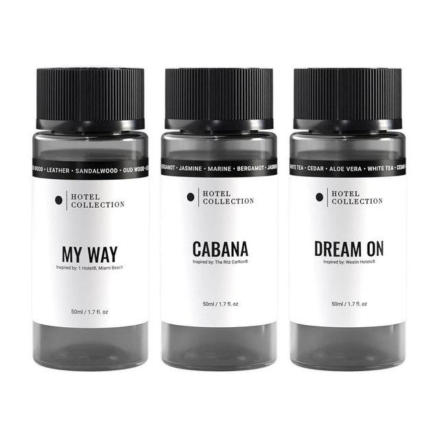 Hotel Collection Diffuser Oil-3 Pack Variety Pack Bundle-My Way, Cabana, Dream On-Aromatherapy Essential Fragrance Oil-50ML 1.7 FL OZ