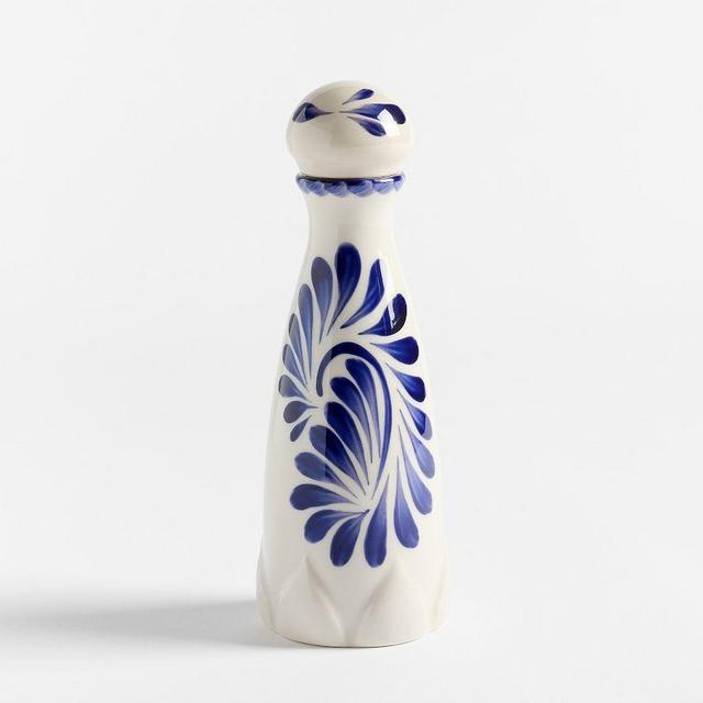 Puebla Porcelain Decanter - Blue/White