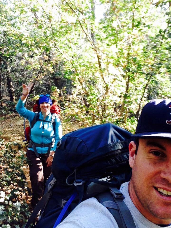 Our first backpacking trip together in Zion National Park