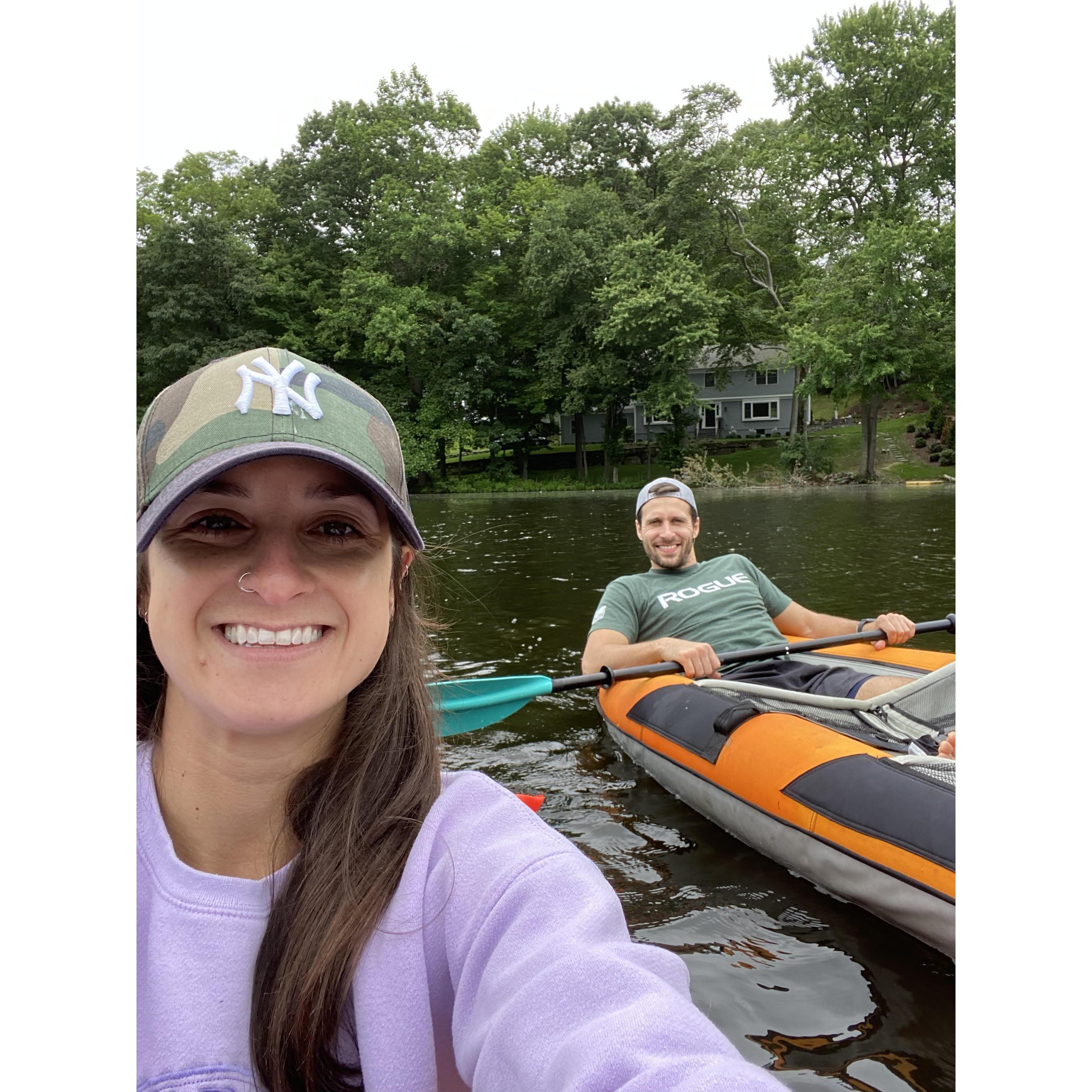 Kayaking in Greenwich, CT