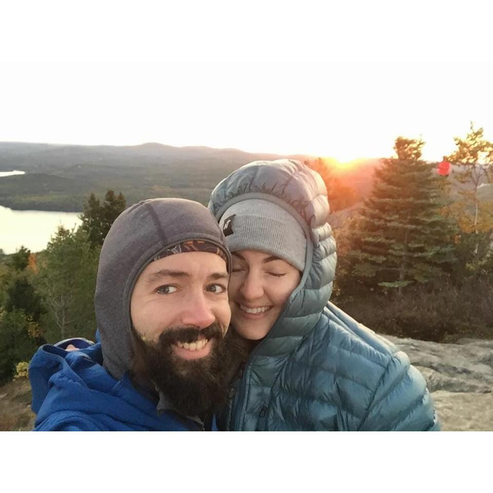 He took me on my first night hike to see the sunrise. He made us hot cocoa on the top!!