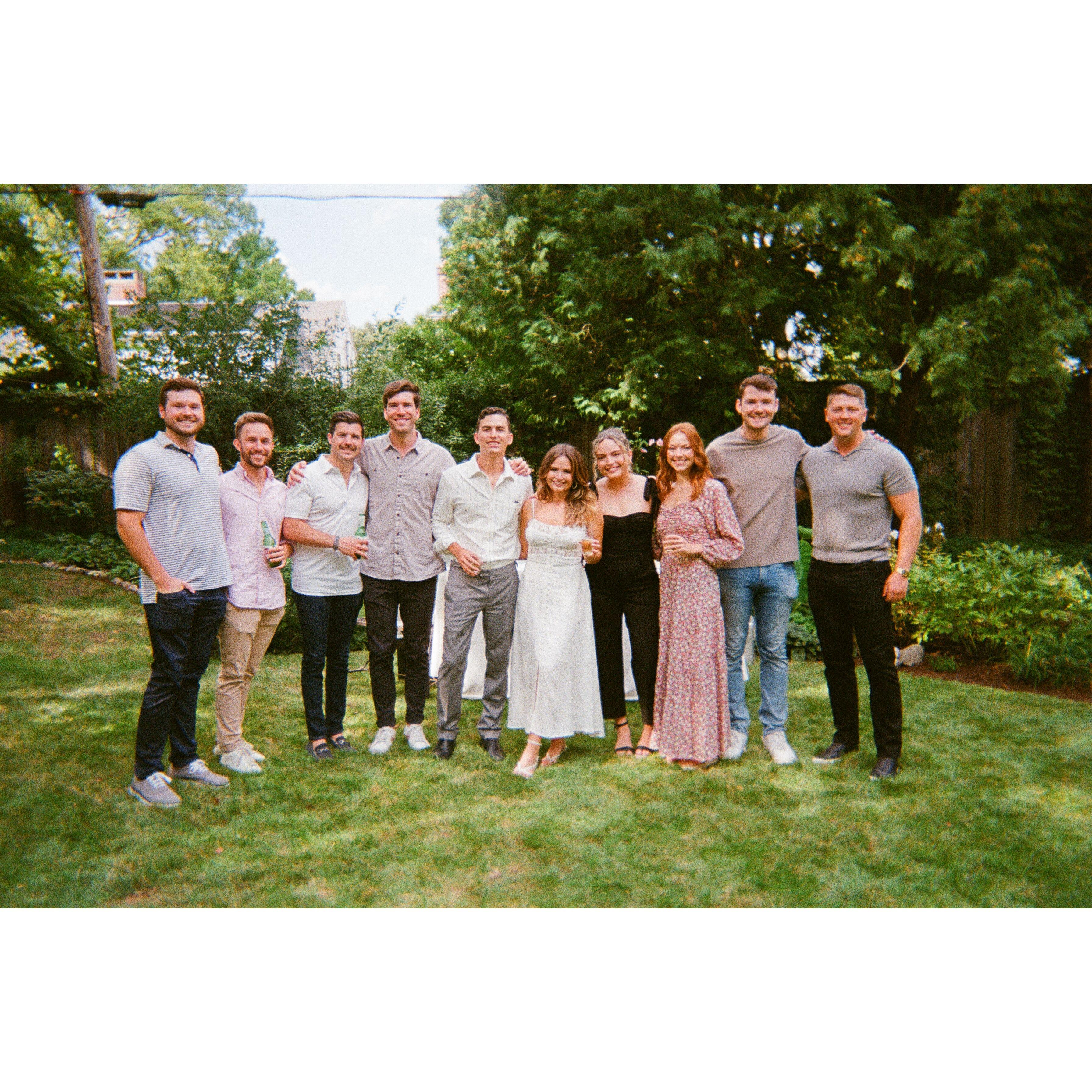 Taken at Kathryn and Stephen's engagement party on 9-10-22