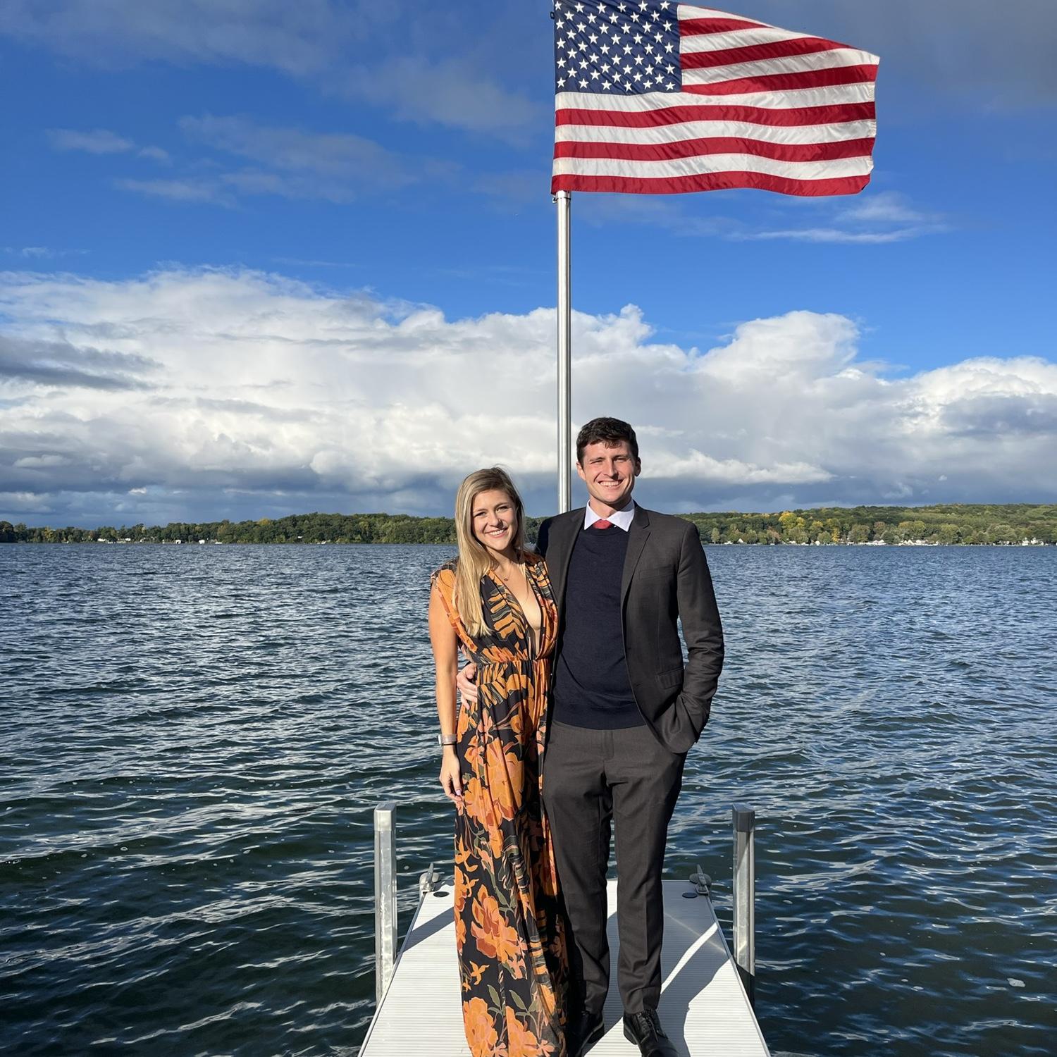 Celebrating friends' nuptials in Michigan in 2024!