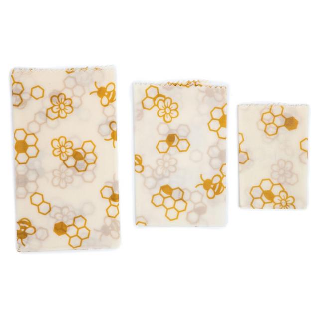 Core Kitchen Beeswax Food Wraps (Set of 3)