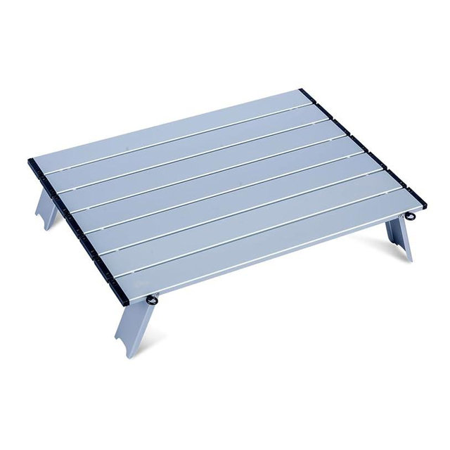 iClimb Ultralight Compact Mini Beach Picnic Folding Table with Carry Bag